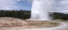 Increased seismic or geothermal activity -- like this eruption of Old Faithful -- often prompts questions about the Yellowstone supervolcano
