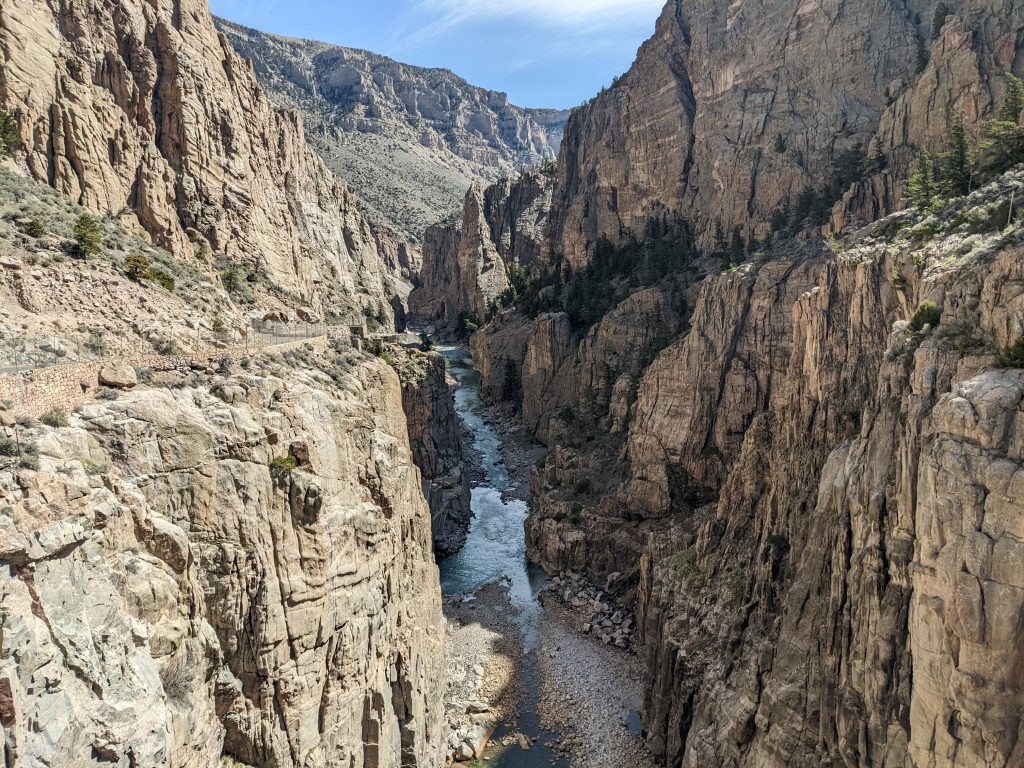 Buffalo Bill dam is one of the top sights to see near Cody, Wyoming