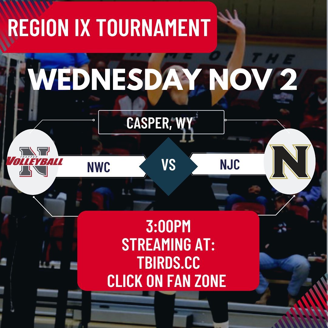 NWC Volleyball Begins Region IX Tournament Play, Today