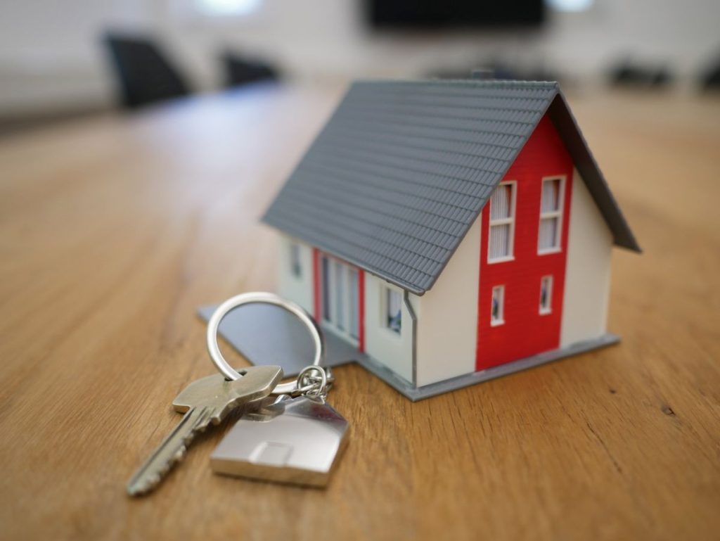 Rental house and key
