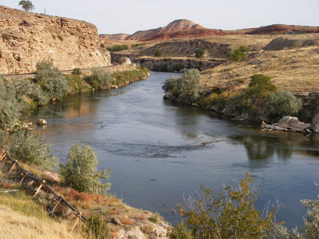 Big Horn River outside Thermopolis