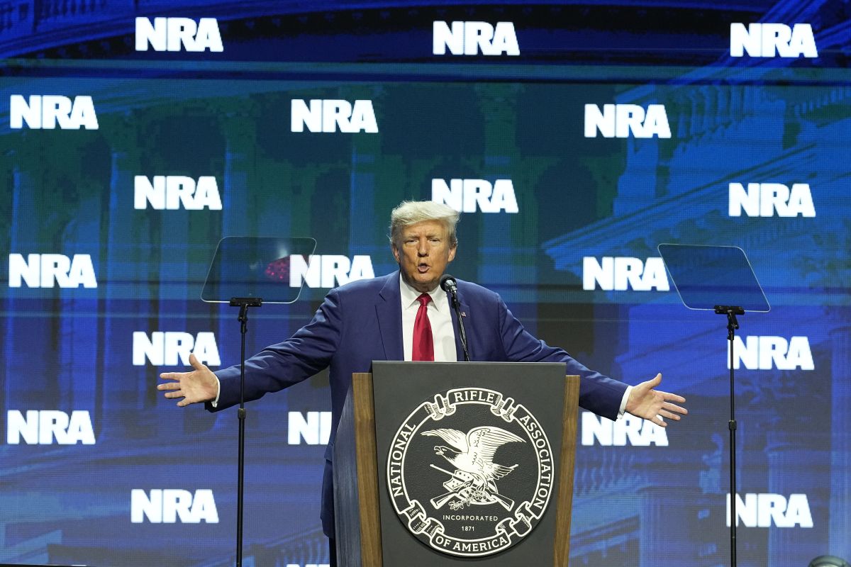 NRA Convention Draws Top GOP 2024 Hopefuls After Shootings Big Horn