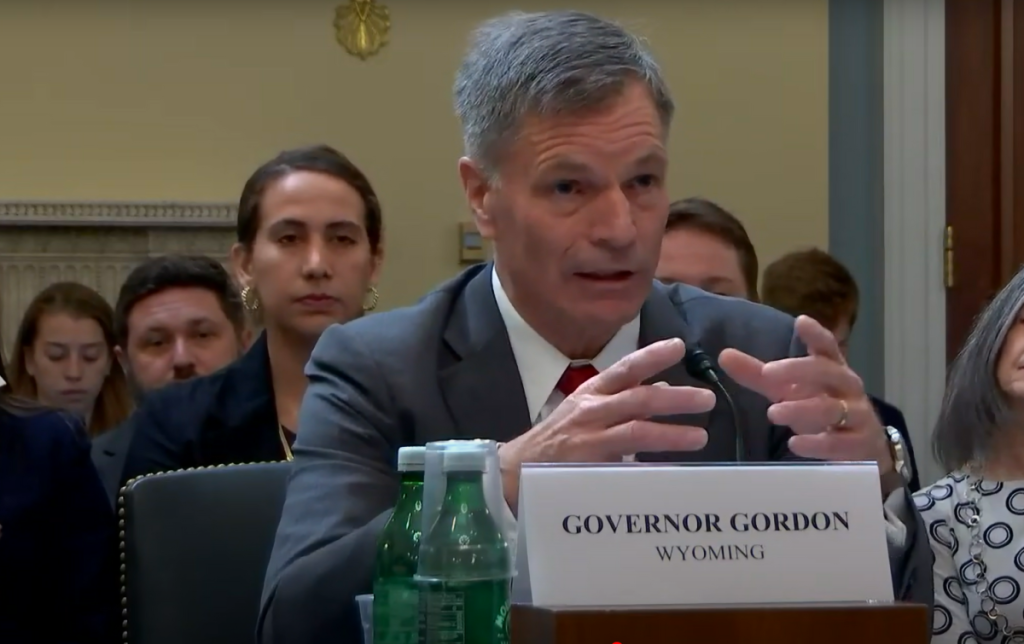 Governor Gordon Testifies on BLM Landscape Proposed Rule