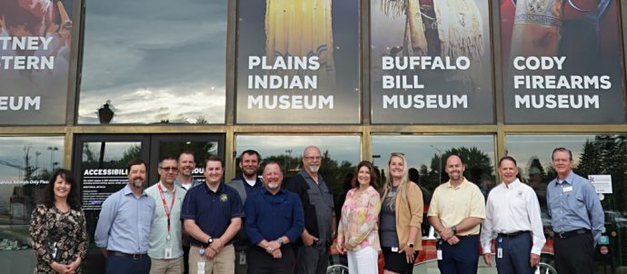 Staff and leadership from Park County School District 6 and Buffalo Bill Center of the West