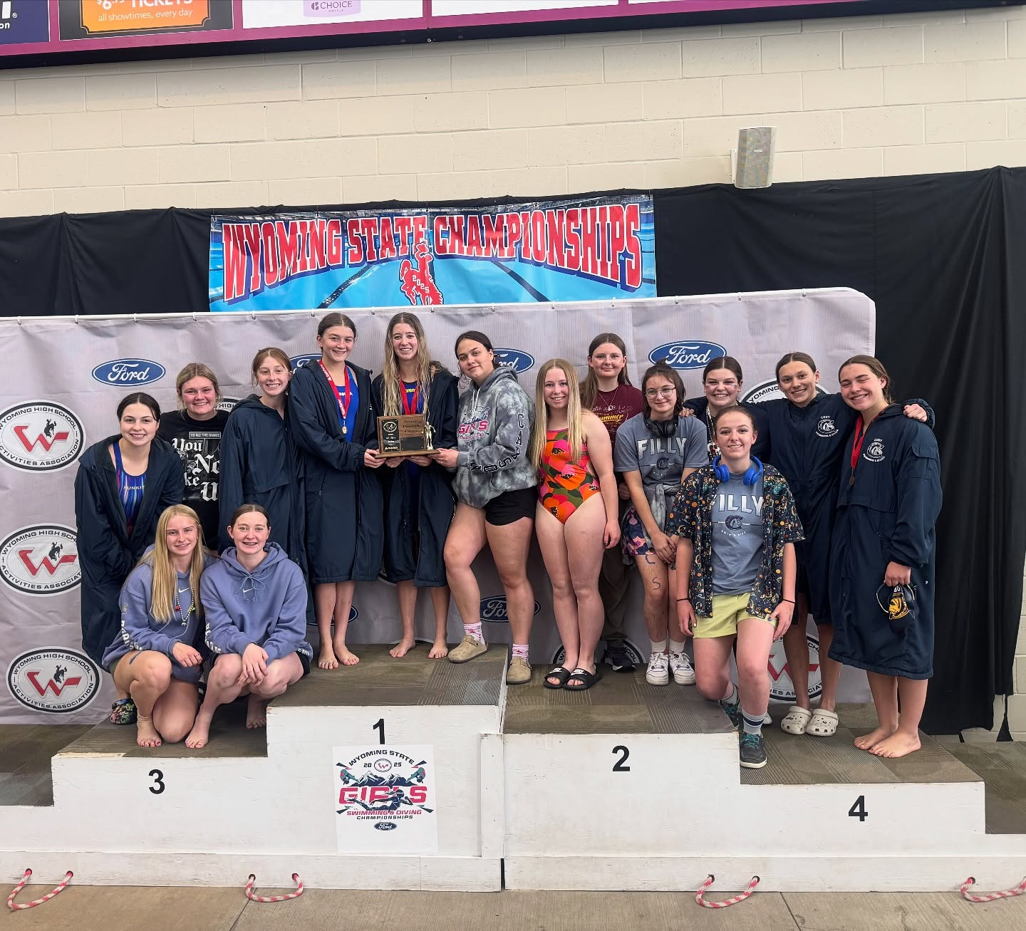 Cody Fillies Swimming And Diving Finish 4th At State