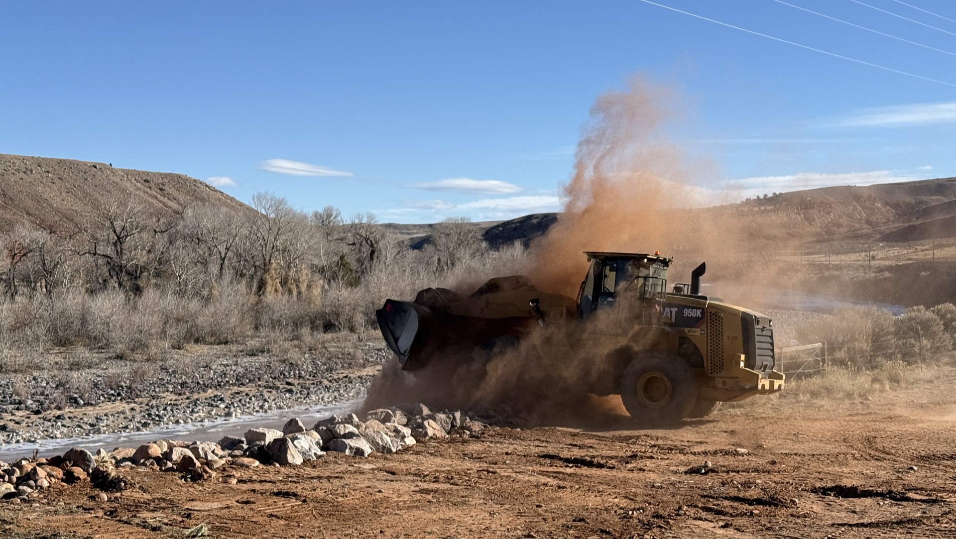 Dubois-area erosion control project to protect U.S. 26/287