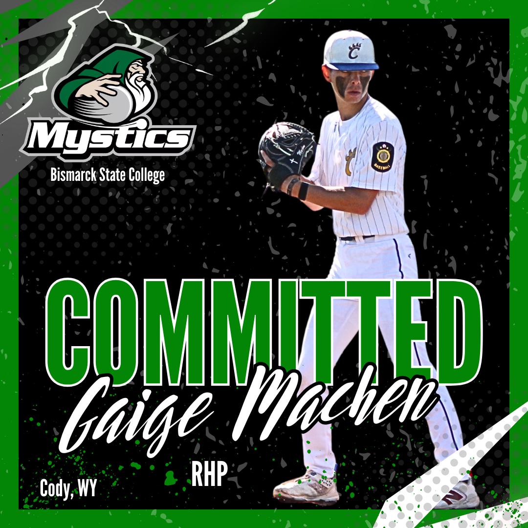 Cody Cubs Senior Gaige Machen Has Committed To Bismarck State For Baseball